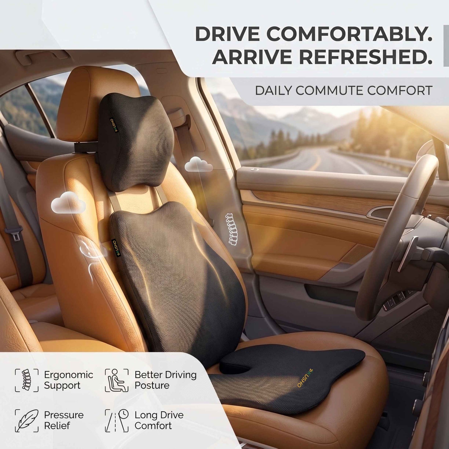 Kusho Car Comfort Combo