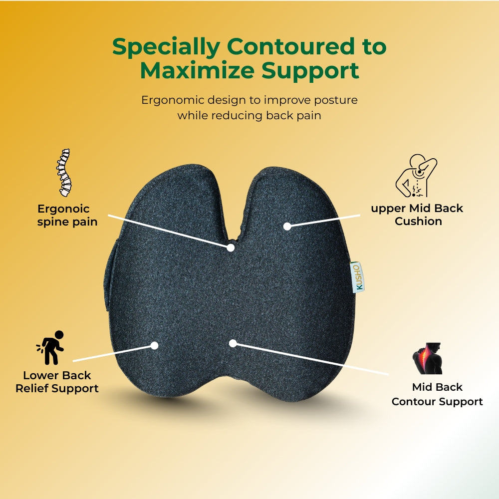 Kusho Lumbar Back Pro Cushion