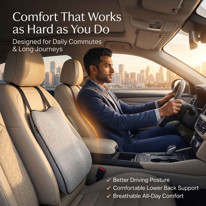 Kusho Car Spine Rest Cushion