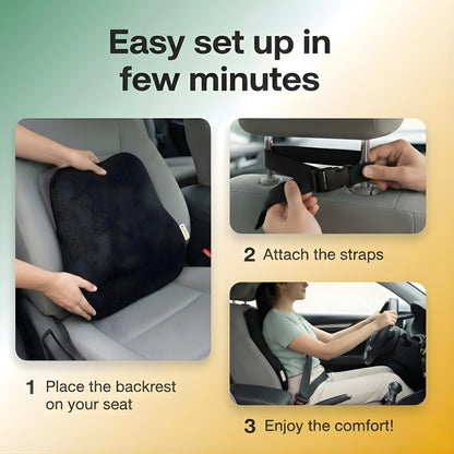 Kusho Car Spine Rest Cushion