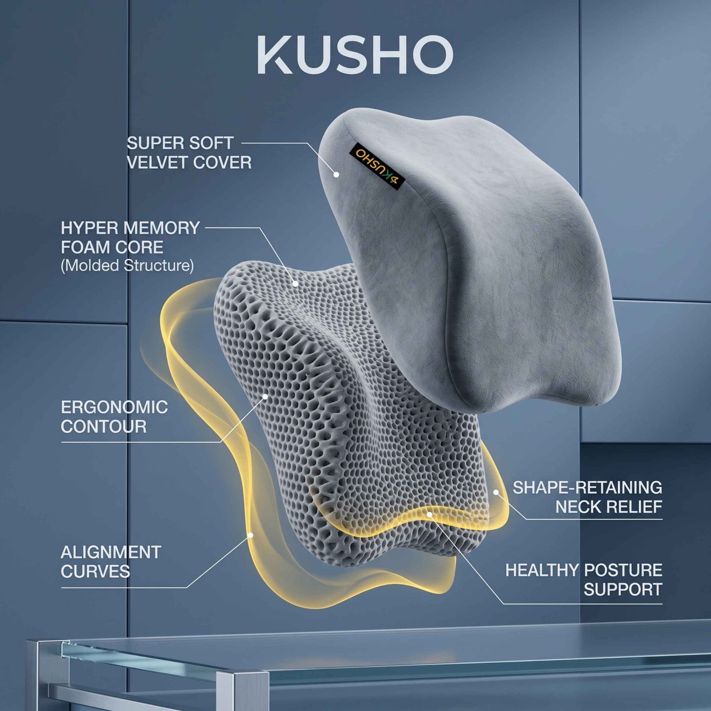 Kusho Car Neck Cushion