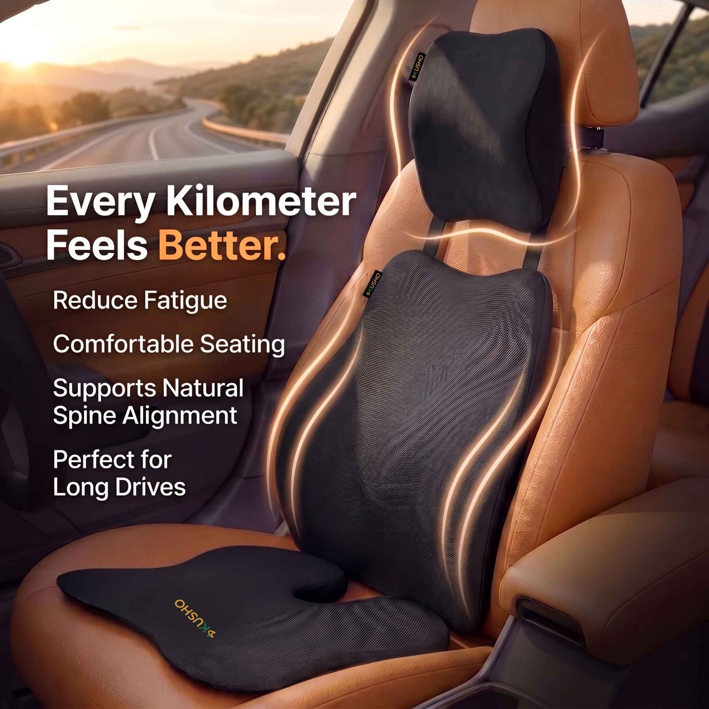 Kusho Car Comfort Combo