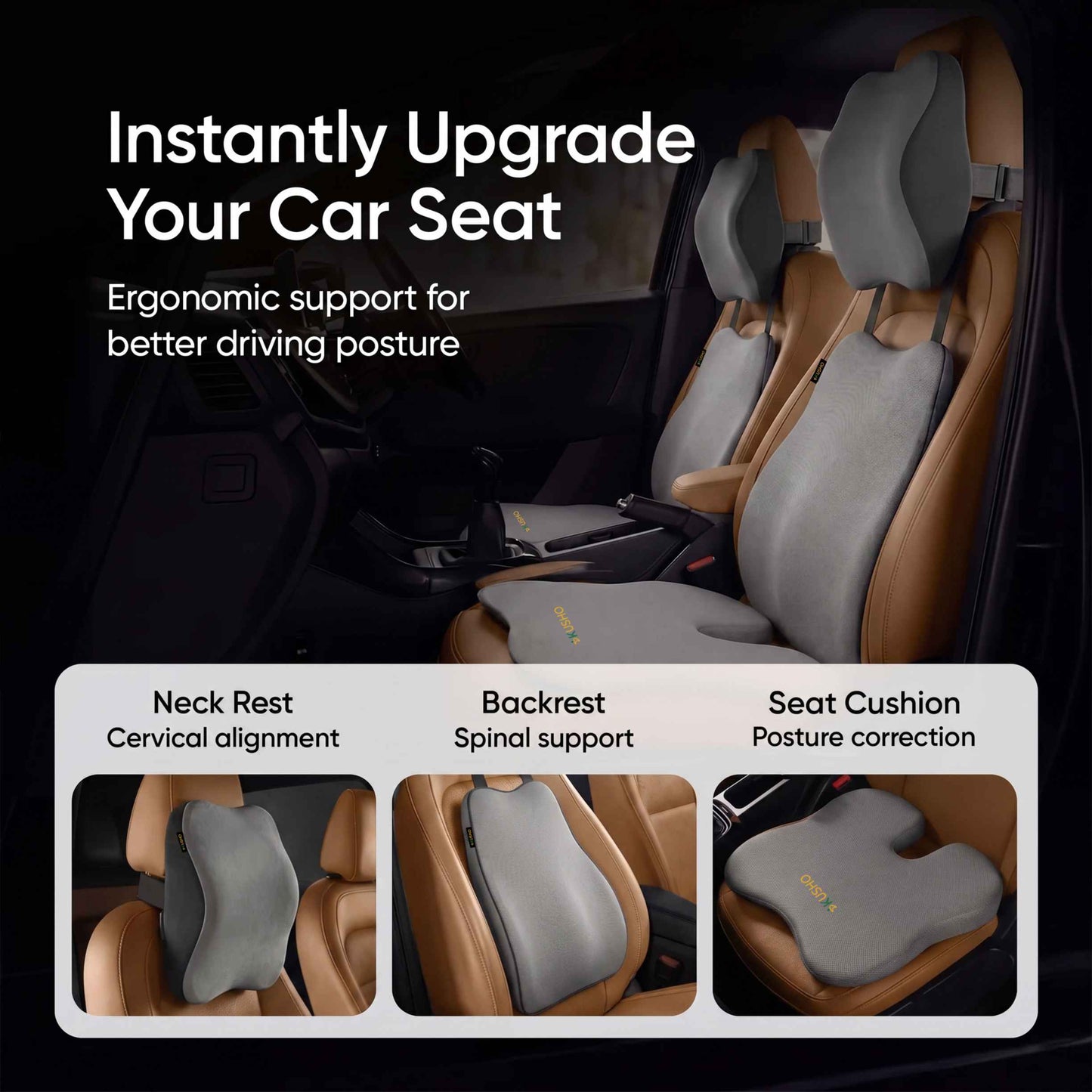 Kusho Car Comfort Combo