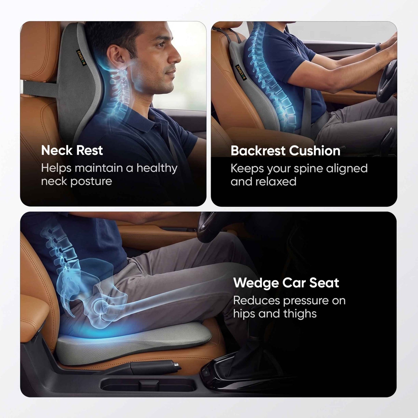Kusho Car Comfort Combo
