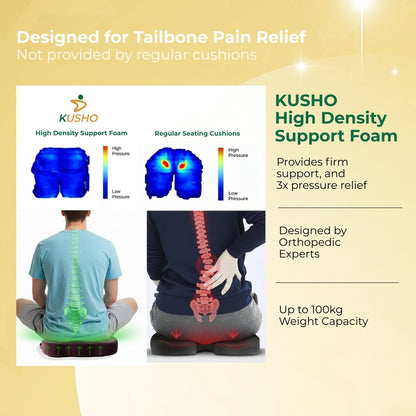 Kusho Tailbone Support Cushion