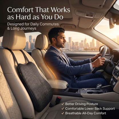Kusho Car Spine Rest Cushion