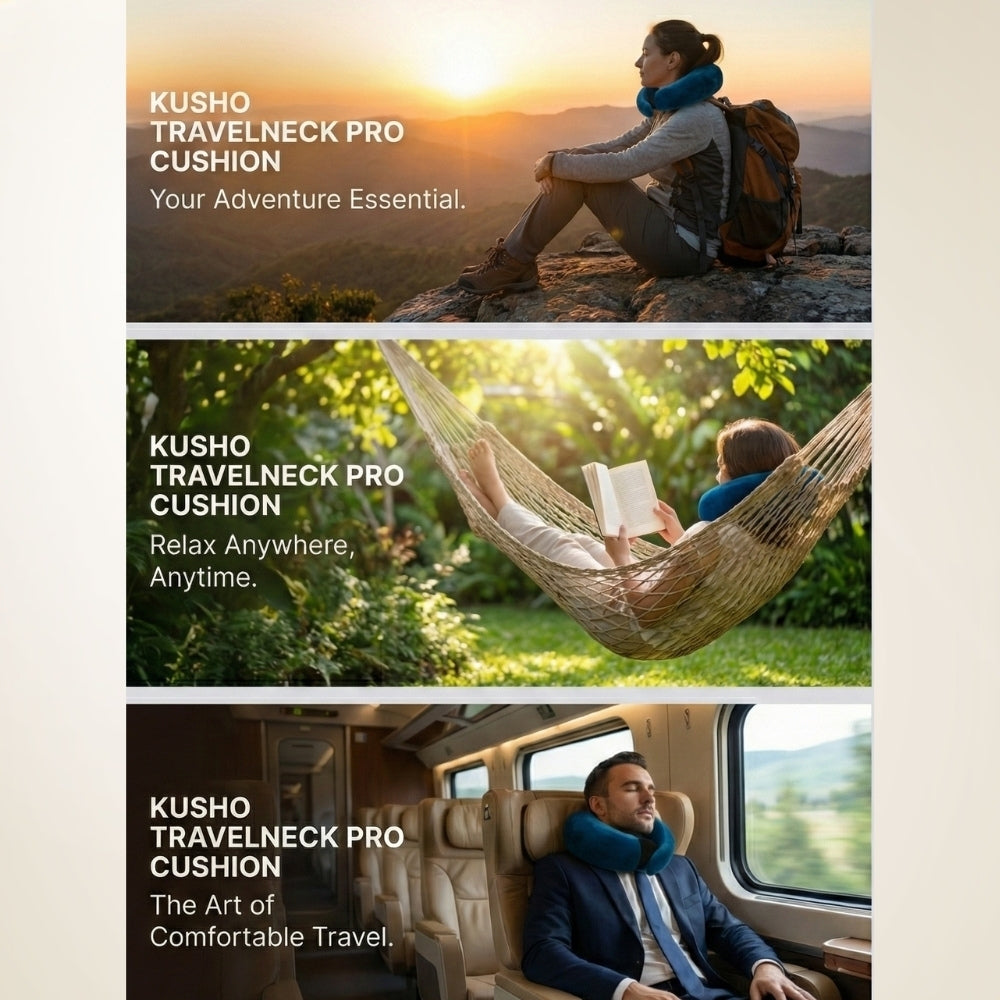 Kusho Travel Neck Pro Cushion