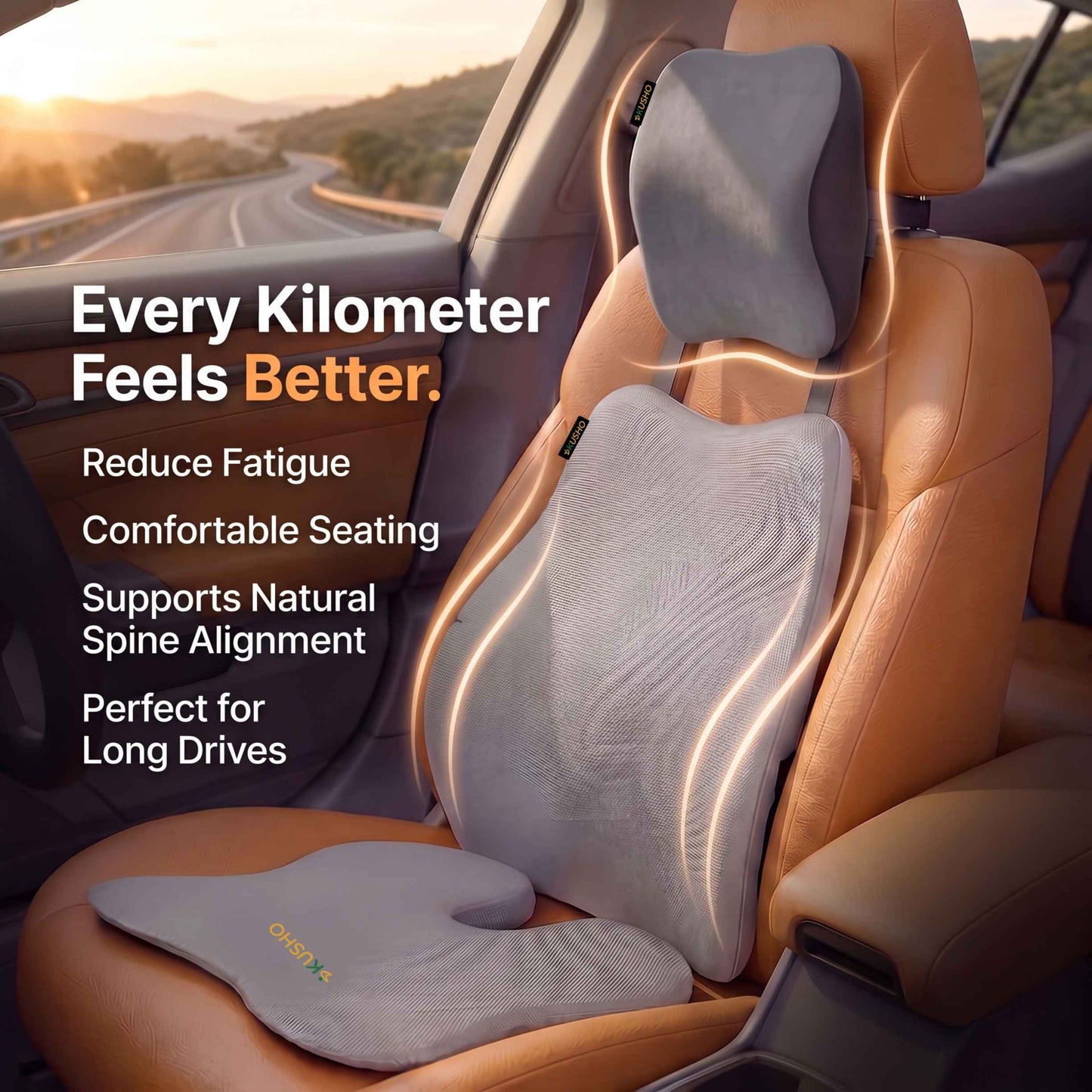 Kusho Car Comfort Combo