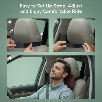 Kusho Car Neck Support (Broad)