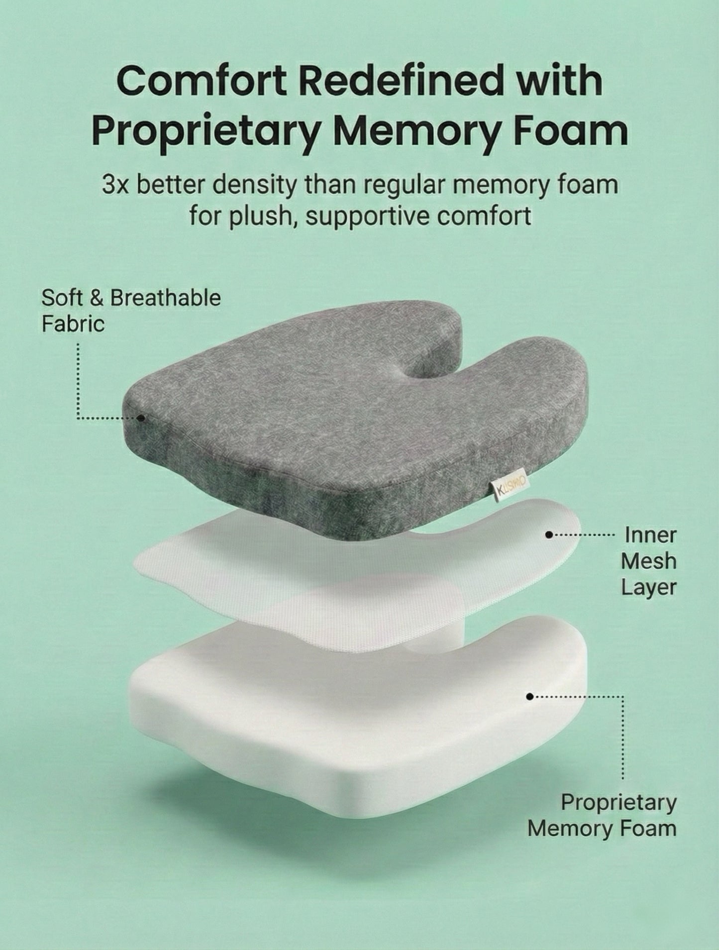 Kusho Tailbone Pro Cushion