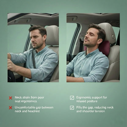 Kusho Car Neck Support (Broad)