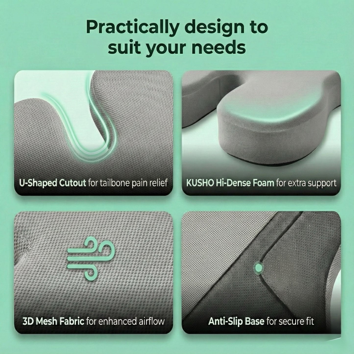 Kush Car Seat Cushion