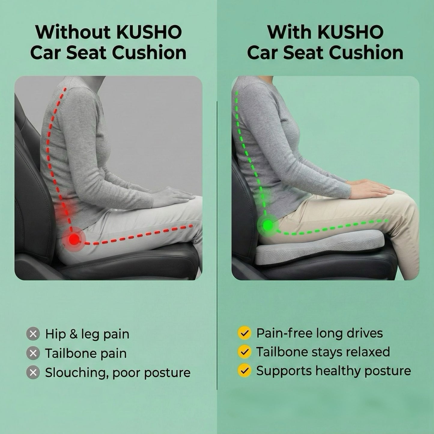 Kush Car Seat Cushion