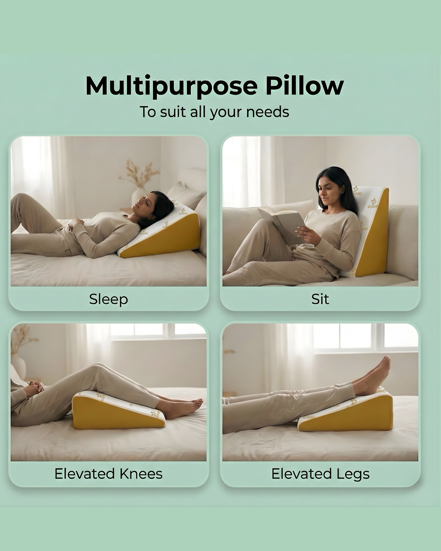 Kusho Comfy Wedge Pillow