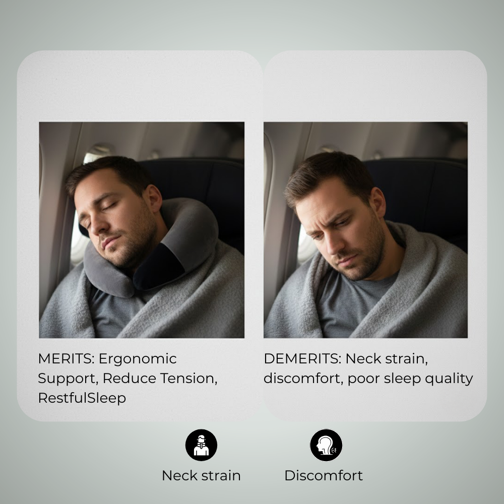 Kusho Travel Neck Pro Cushion